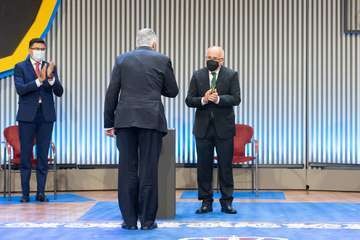 Ceremonia de entrega de Honores y Distinciones 2021 del Cabildo de Gran Canaria/TA.